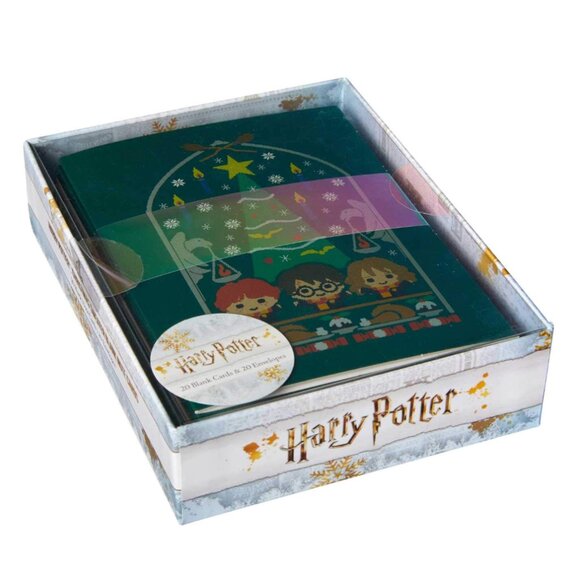 Harry Potter Christmas Sweater Blank Boxed Note Cards - Picture 1 of 5